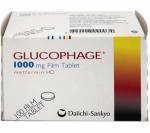 Glucophage 1000 mg (100 pills)