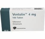 Ventolin 4 mg (100 pills)