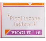 Pioglit 15 mg (10 pills)