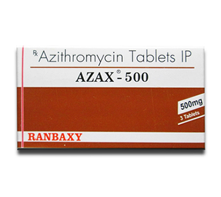 Azax 500 mg (3 pills)