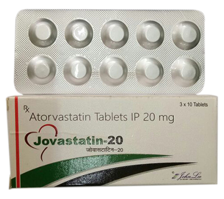 Jovastatin 20 mg (10 pills)
