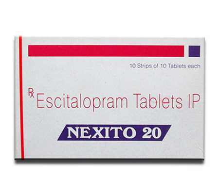 Nexito 20 mg (10 pills)