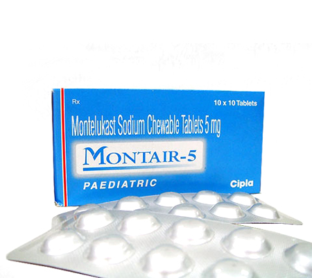 Montair Chewable Tablets 5 mg (10 pills)