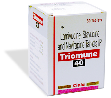 Triomune 150 mg / 200 mg / 40 mg (30 pills)