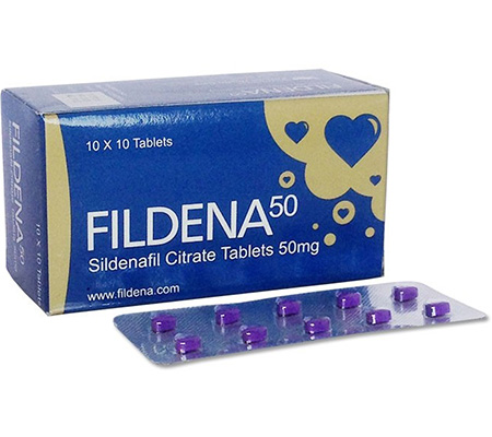 Fildena 50 mg (10 pills)