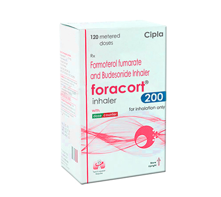 Foracort 200 mg / 6 mcg (1 inhaler)