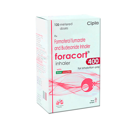 Foracort 400 mg / 6 mcg (1 inhaler)