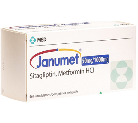 Janumet 50 mg/1000 mg (15 pills)