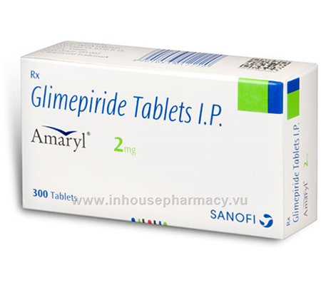 Amaryl 2 mg (30 pills)