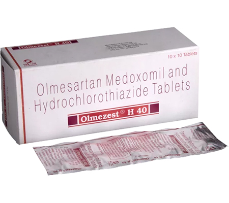 Olmezest H 40 mg / 12.5 mg (10 pills)